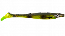 Силиконовая приманка Strike Pro Pig Shad, цвет: Olive Spotted Bullhead, (SP-172A#134)