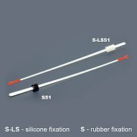 Кивок лавсановый на силиконе NOD S-LS51 (160 мм, жёсткость 0,35)