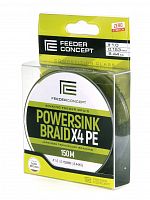 Шнур плетёный Feeder Concept POWERSINK Dark Brown 150/015