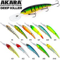 Воблер Akara Deep Killer 120F 20 гр. (5/7 oz 4,7 in) A52