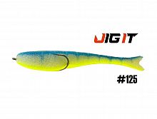 Поролоновая Рыбка Незацеп Jig It Пакет 5 шт 85 мм Цвет 125