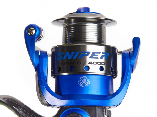 Катушка безынерционная Salmo Sniper SPIN 6 4000FD фото 6