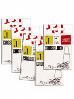 Застежки LJ Pro Series CROSSLOCK 001 5х10шт. набор
