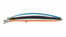 Воблер Минноу Strike Pro Top Water Minnow Long Casting 130, цвет: 626E Blue Silver OB, (JL-177F#626E