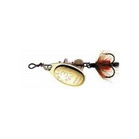 Блесна вращ. Mepps AGLIA MOUCHE, 2, Gold/Red fly